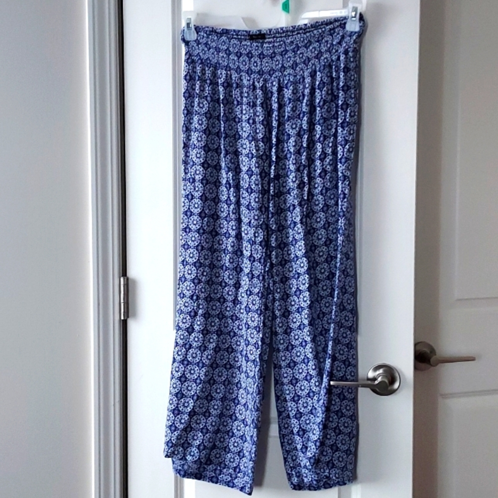 Style House long pants blue white
